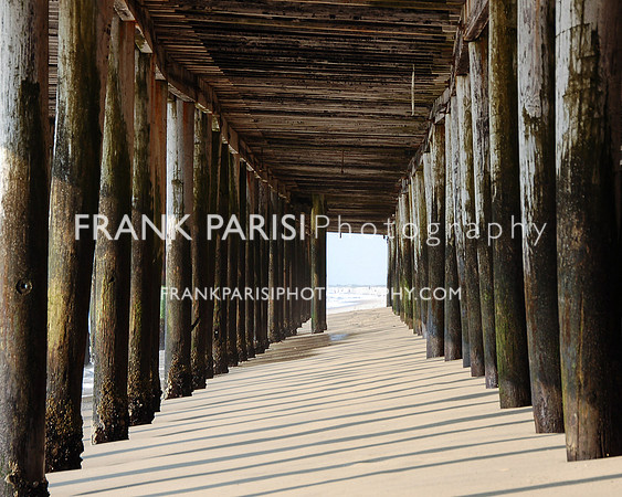 Under Funtown Pier--before Sandy.