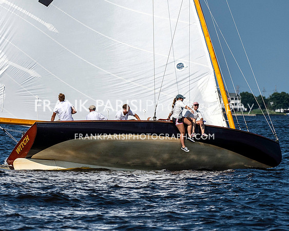 A-cat "Witch"] charging to the finish.