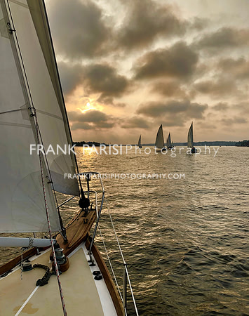 Wednesday night sunset sail.