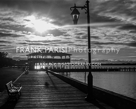 Island Heights in Black and White.