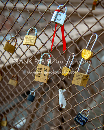 Locks of love, the Brooklyn Bridge.